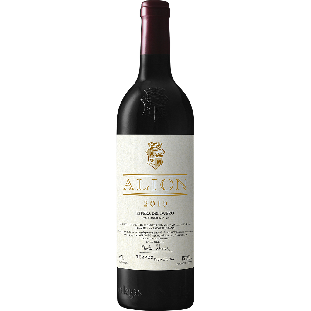 VINO ALION EDICION LIMITADA COLECCIONISTA 2017, 2018, 2019 750 ML