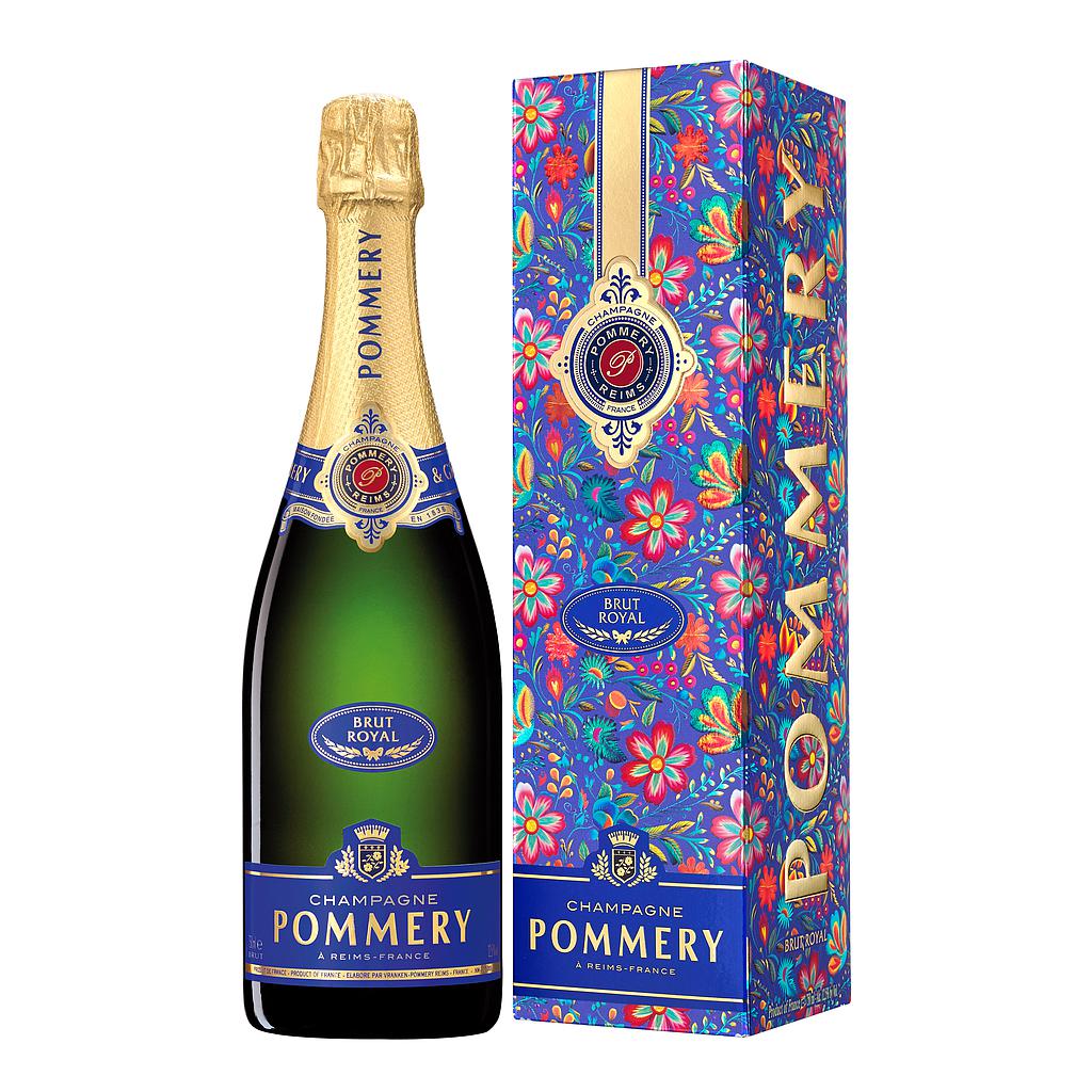 CHAMPAGNE POMMERY BRUT ROYAL CON ESTUCHE 750 ML