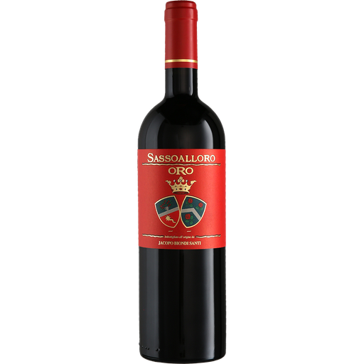 [1155] VINO JACOPO BIONDI SANTI SASSOALLORO ORO 2020 750 ML
