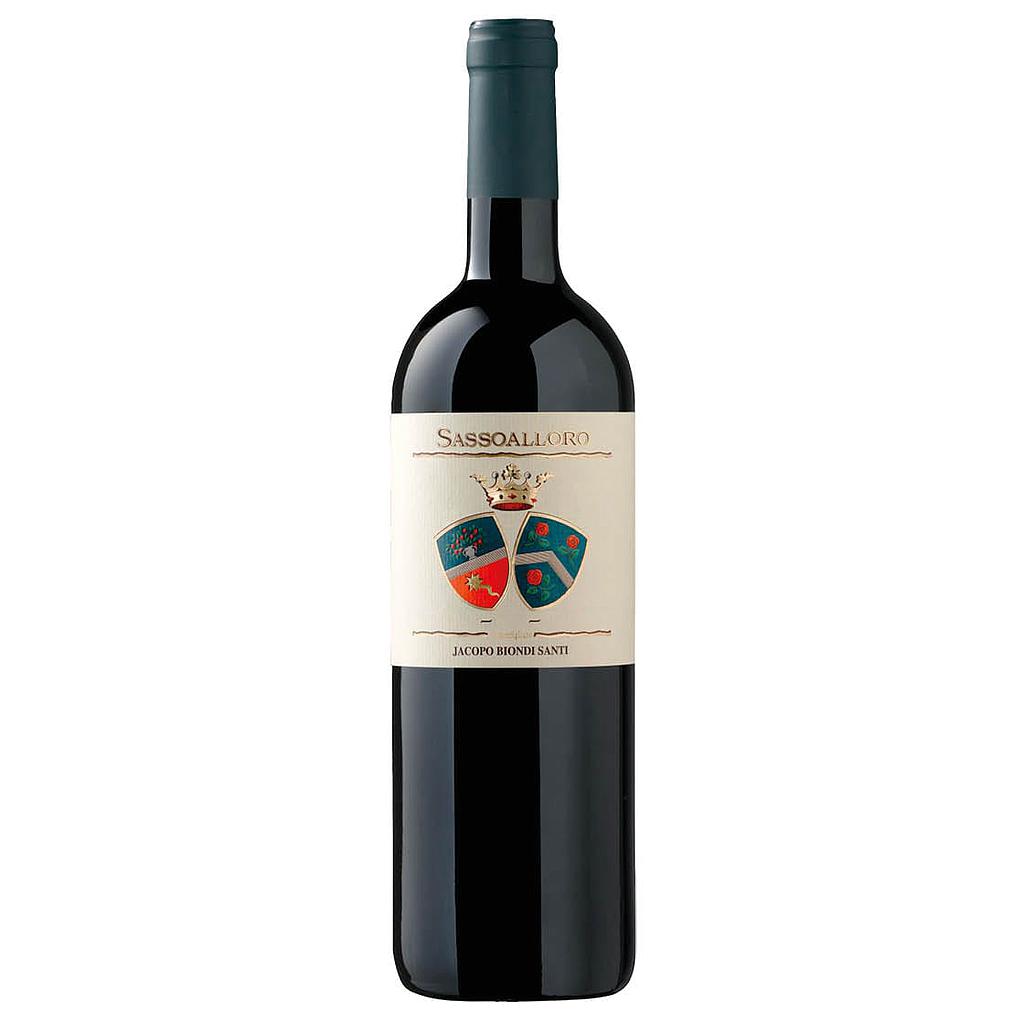 VINO JACOPO BIONDI SANTI SASSOALLORO 2022 750 ML